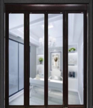 Porta dobrável automática